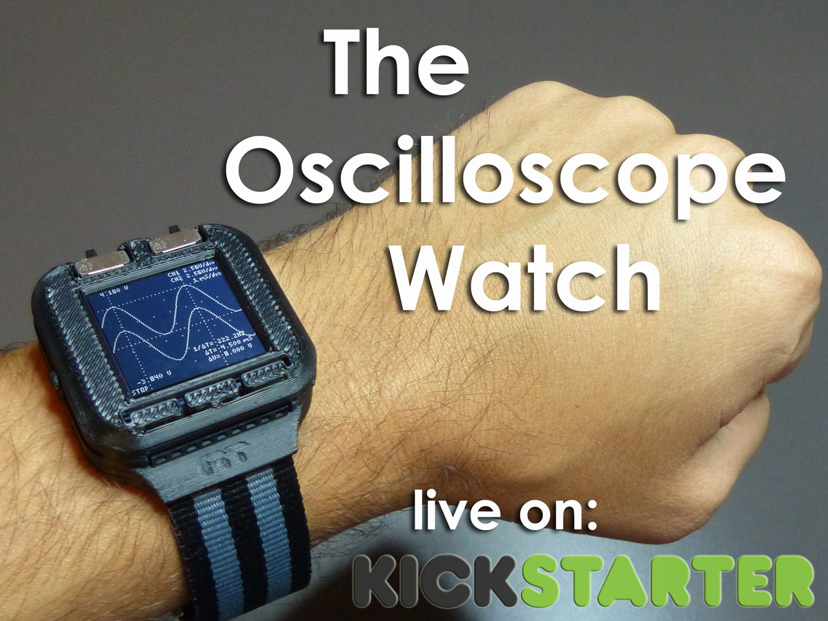 Oscilloscope Watch